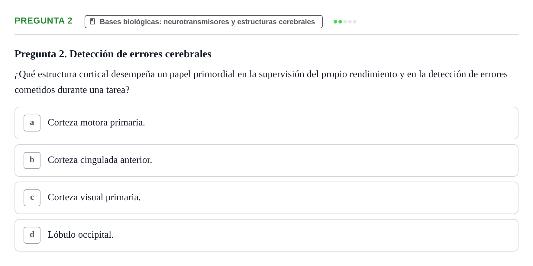 Enunciado: Pregunta 2