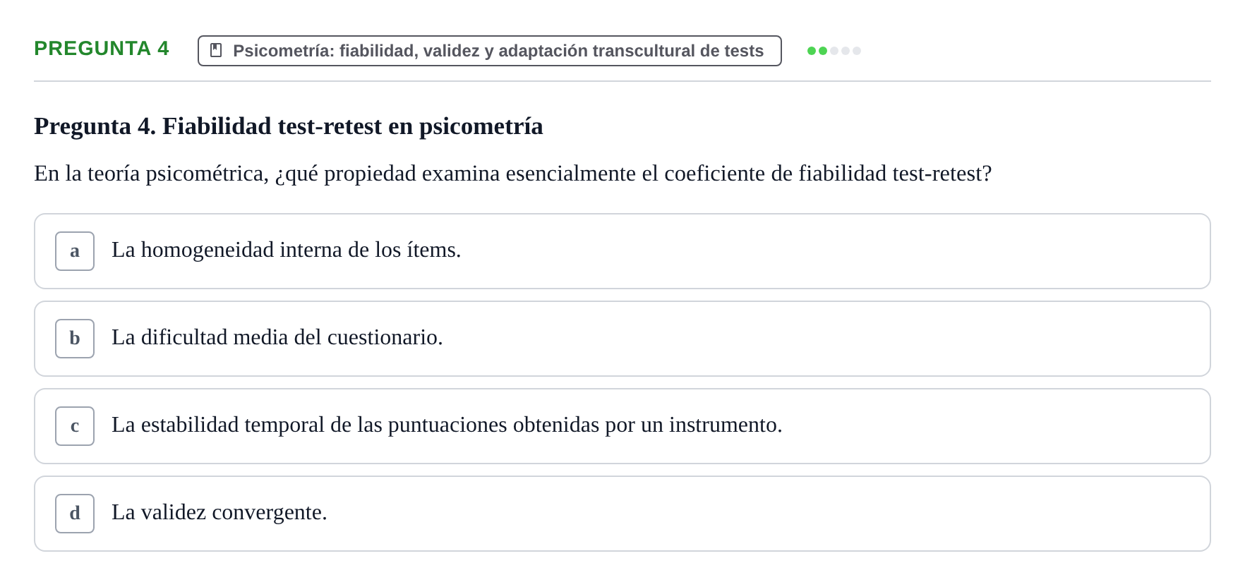 Enunciado: Pregunta 4