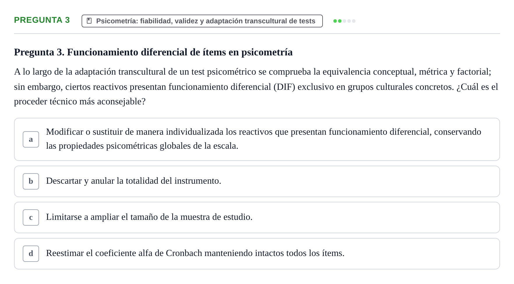 Enunciado: Pregunta 3