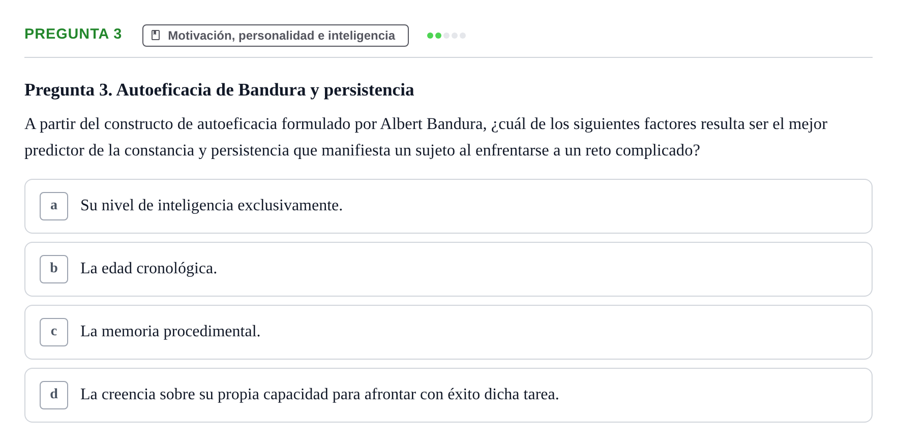 Enunciado: Pregunta 3