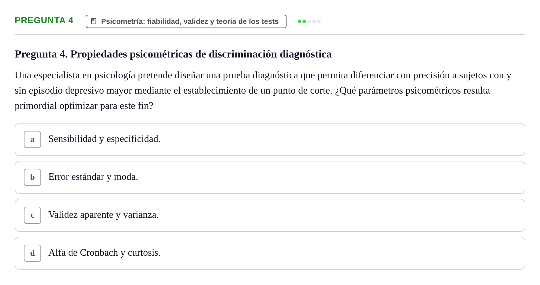 Enunciado: Pregunta 4