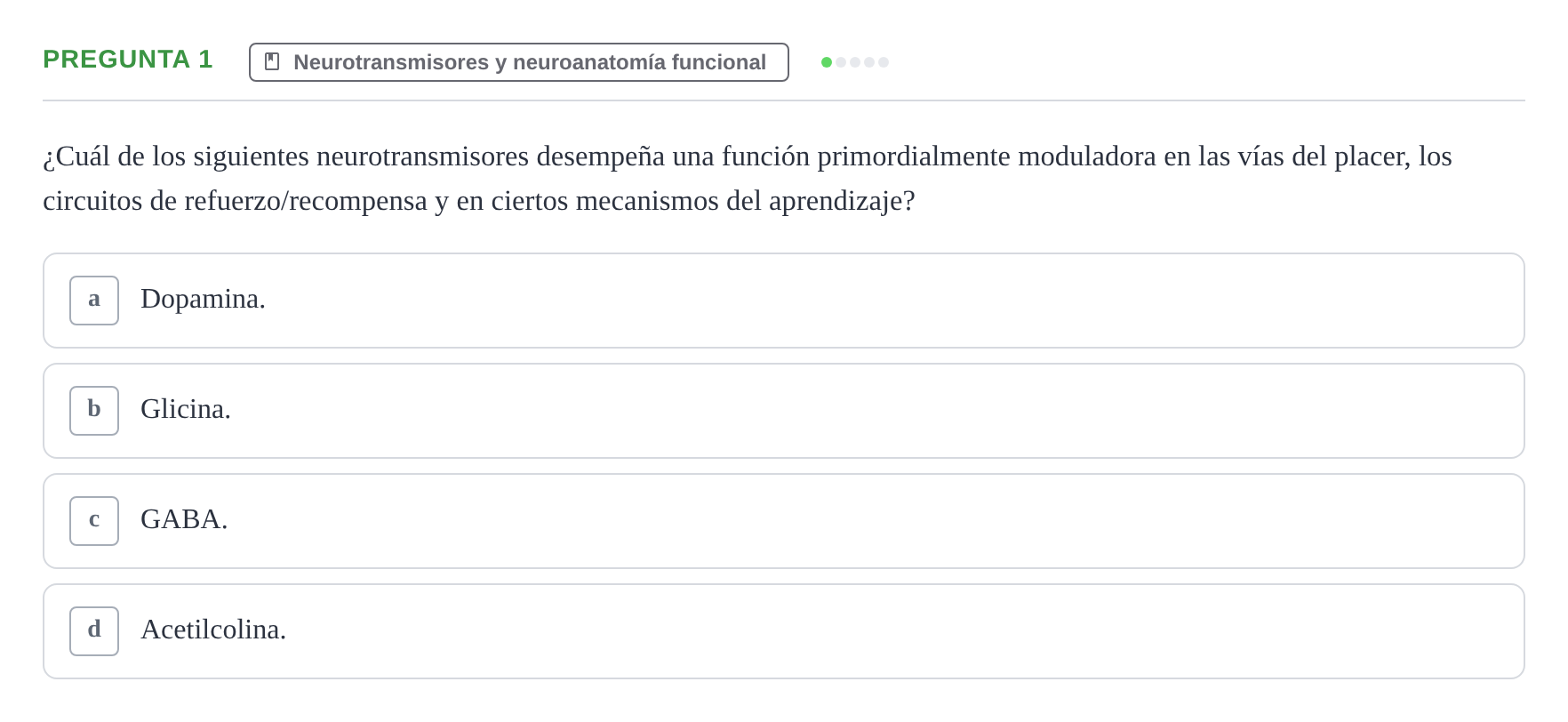 Enunciado: Pregunta 1