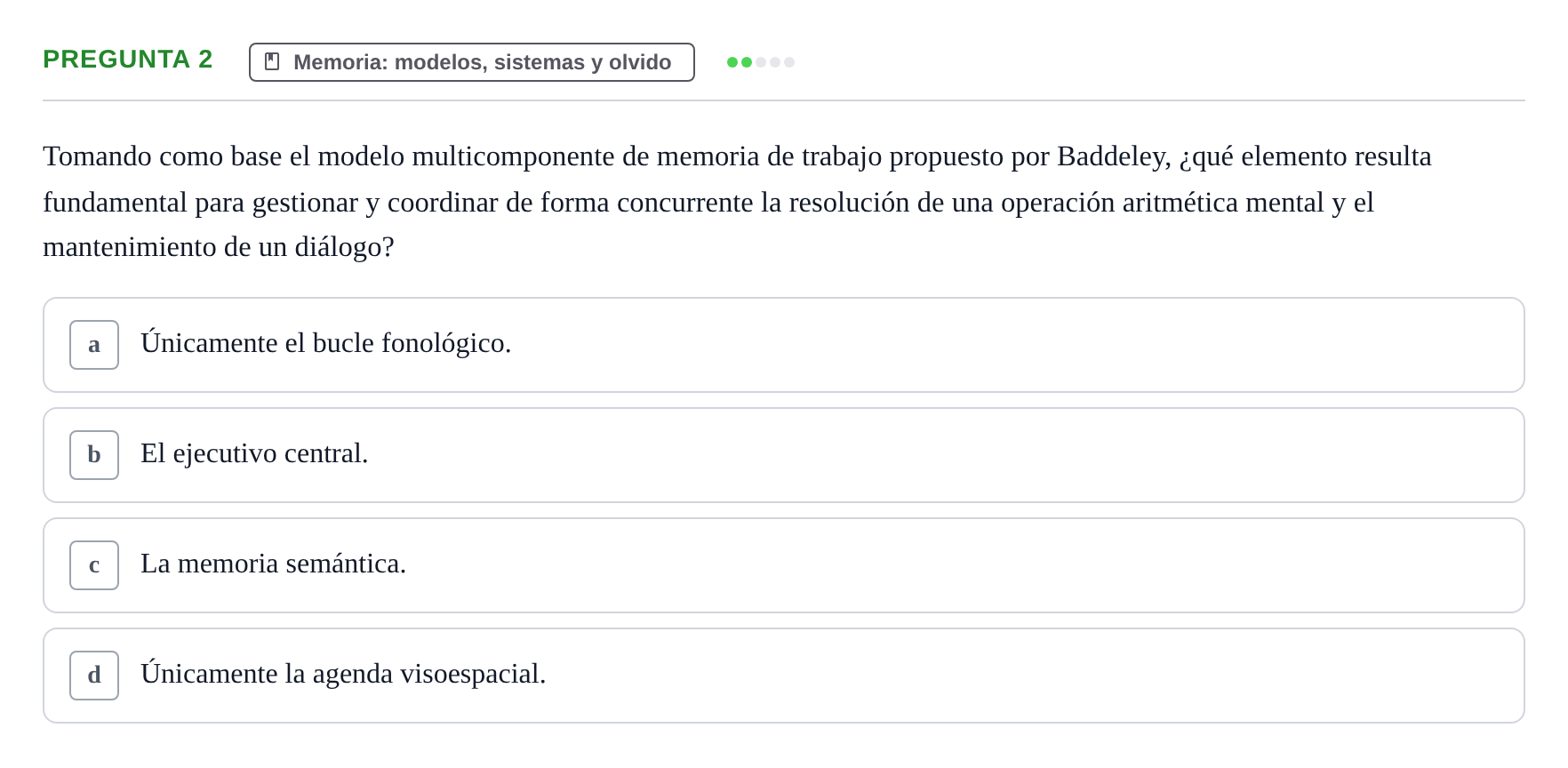 Enunciado: Pregunta 2