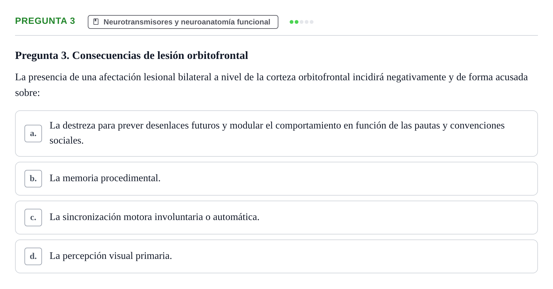 Enunciado: Pregunta 3
