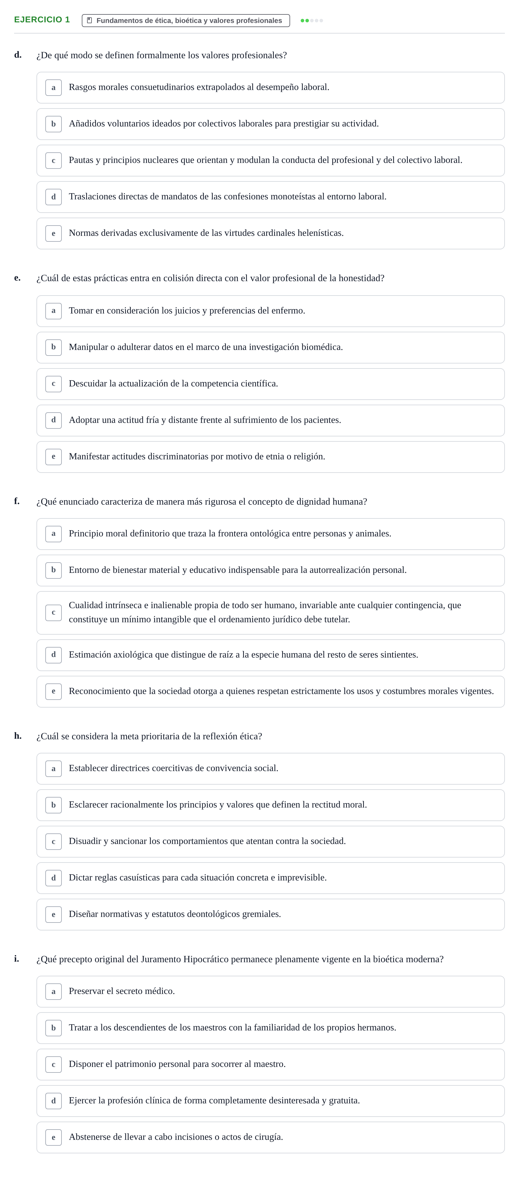 Enunciado: Ejercicio 1 - Fundamentos de ética, bioética y valores prof… · Bases de Comunicación y Ética URV 2011