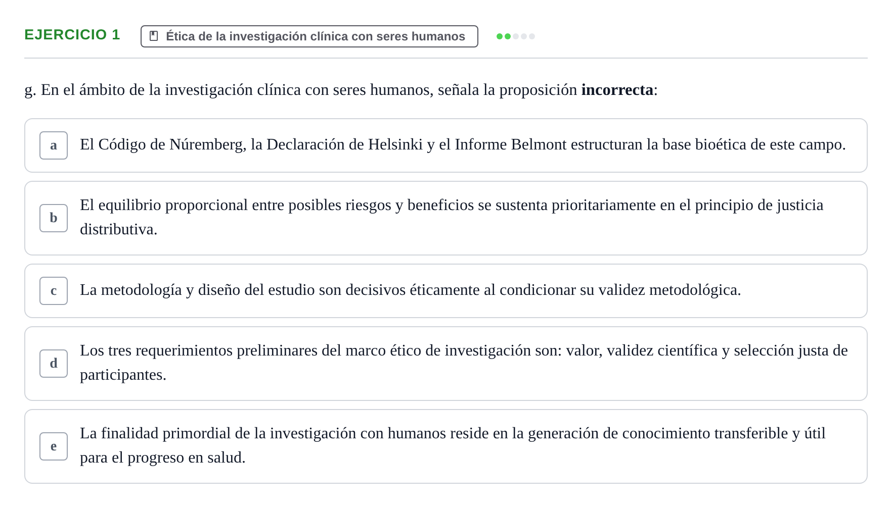 Enunciado: Ejercicio 1 - Ética de la investigación clínica con seres h… · Bases de Comunicación y Ética URV 2011