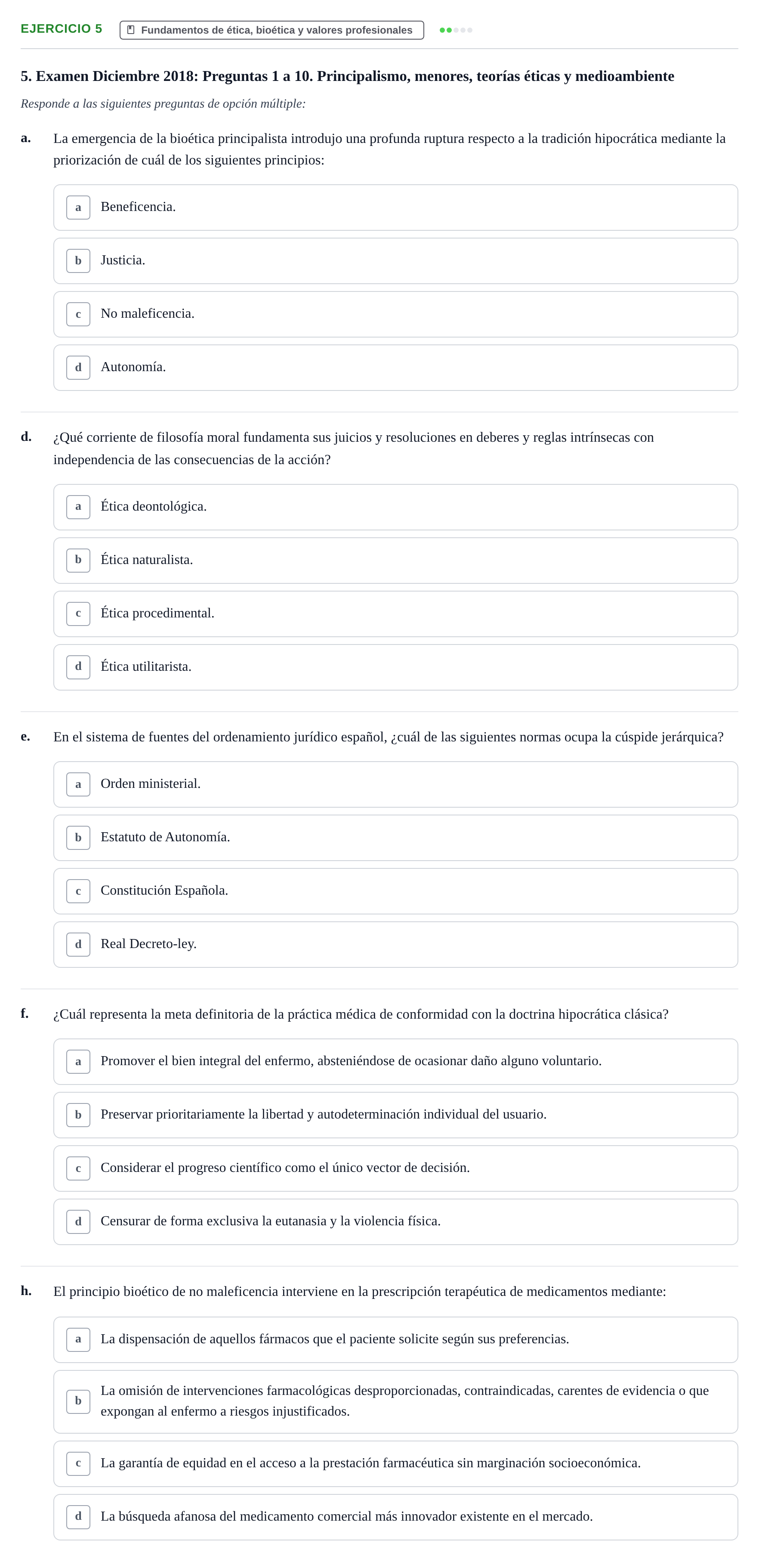 Enunciado: Ejercicio 5 - Fundamentos de ética, bioética y valores prof… · Bases de Comunicación y Ética URV 2011