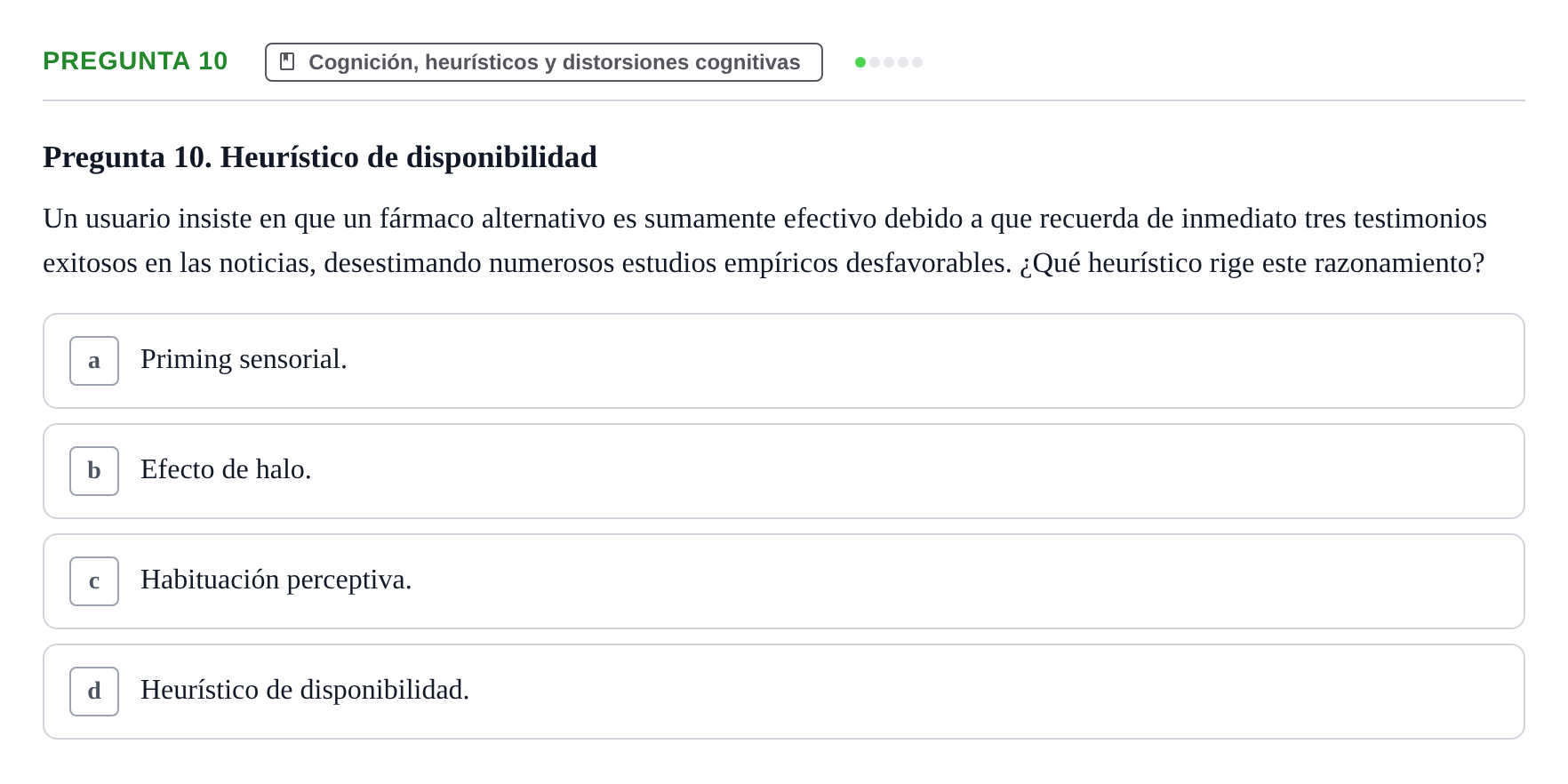 Enunciado: Pregunta 10