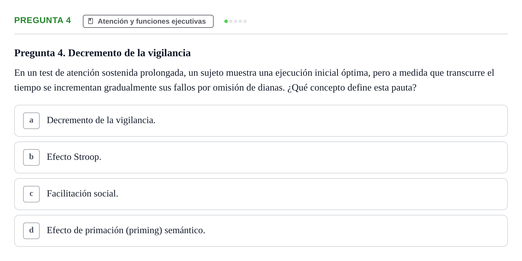 Enunciado: Pregunta 4