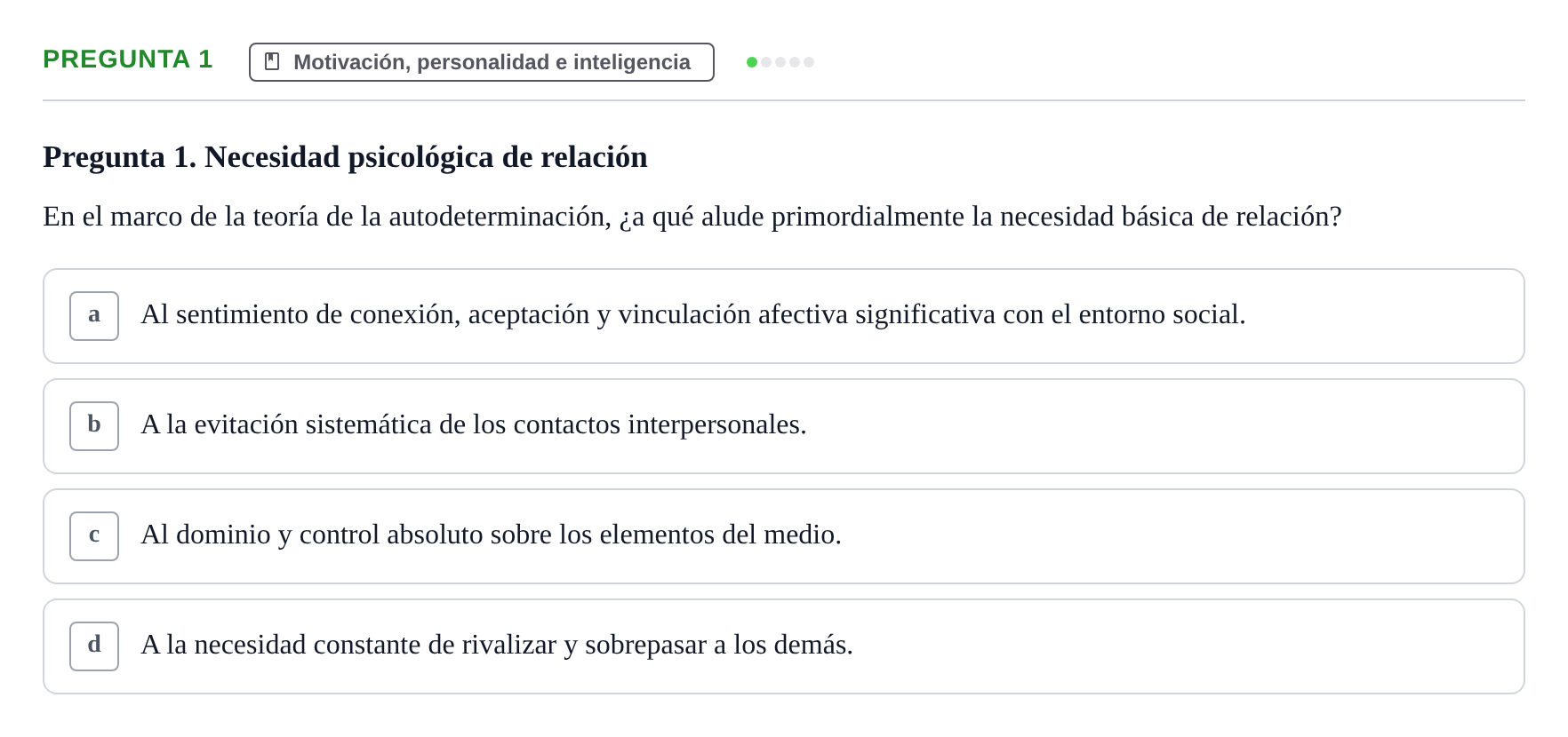 Enunciado: Pregunta 1