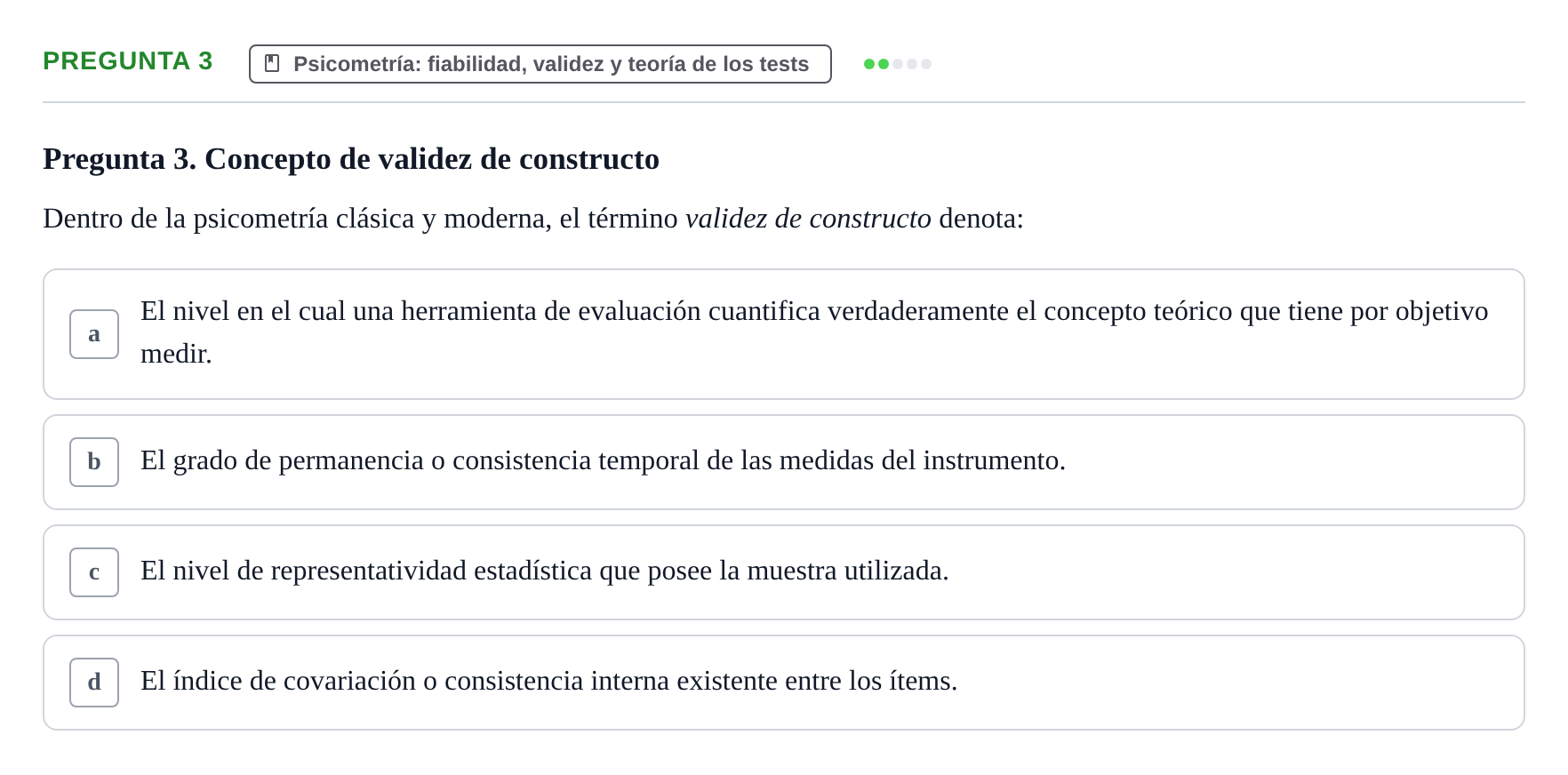 Enunciado: Pregunta 3