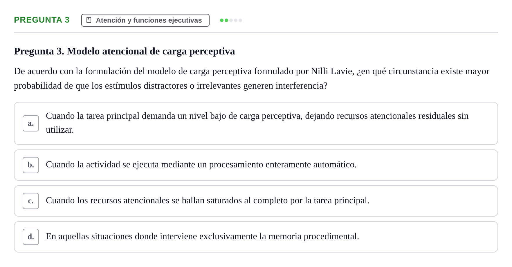 Enunciado: Pregunta 3