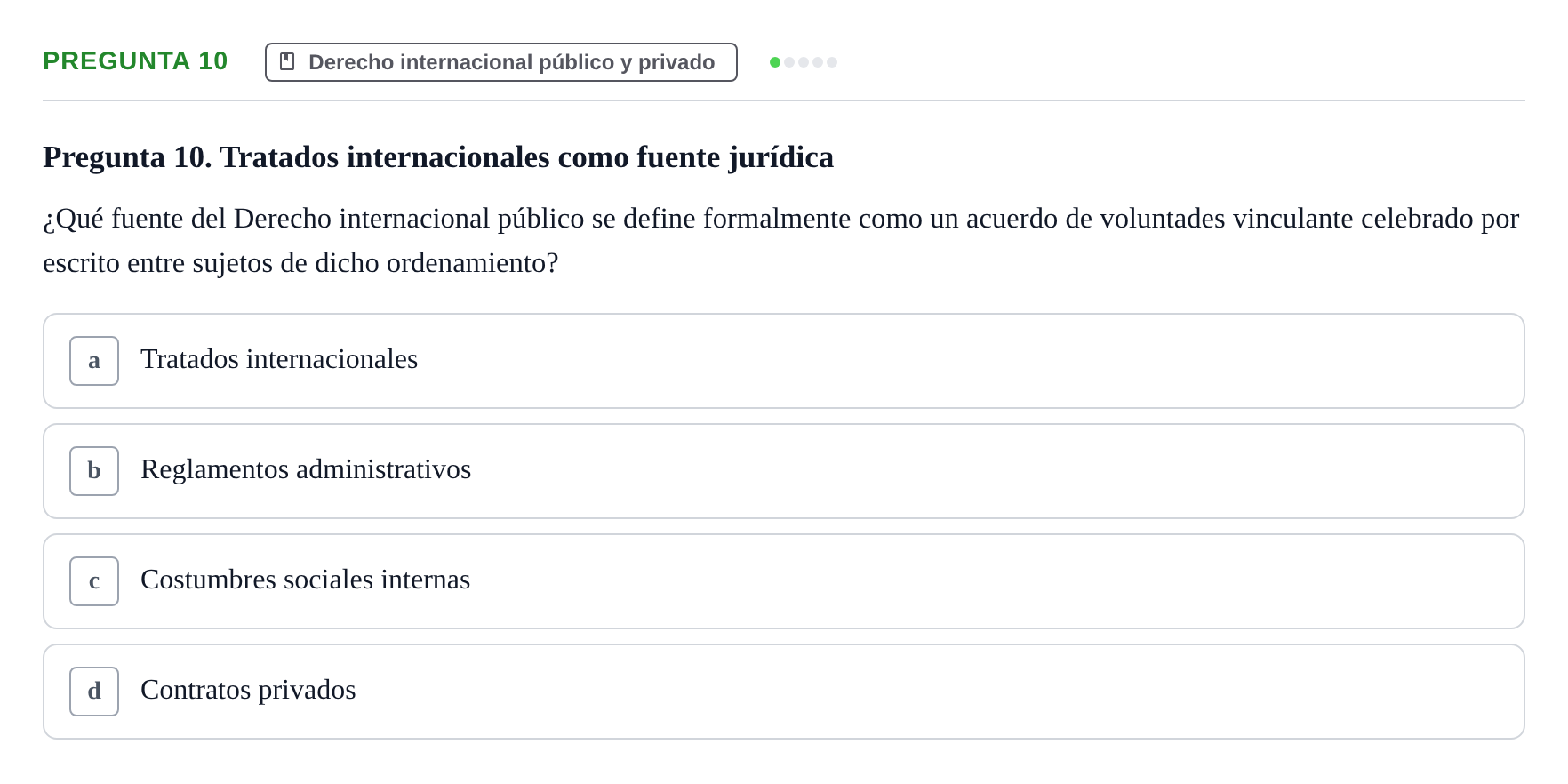 Enunciado: Pregunta 10