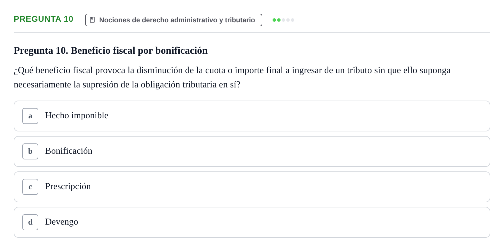 Enunciado: Pregunta 10