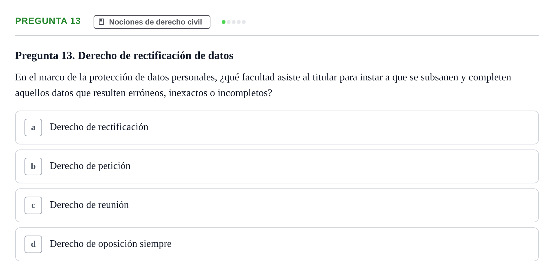 Enunciado: Pregunta 13