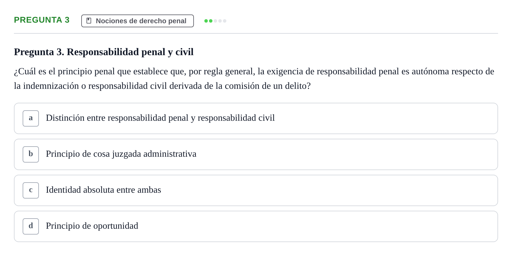 Enunciado: Pregunta 3