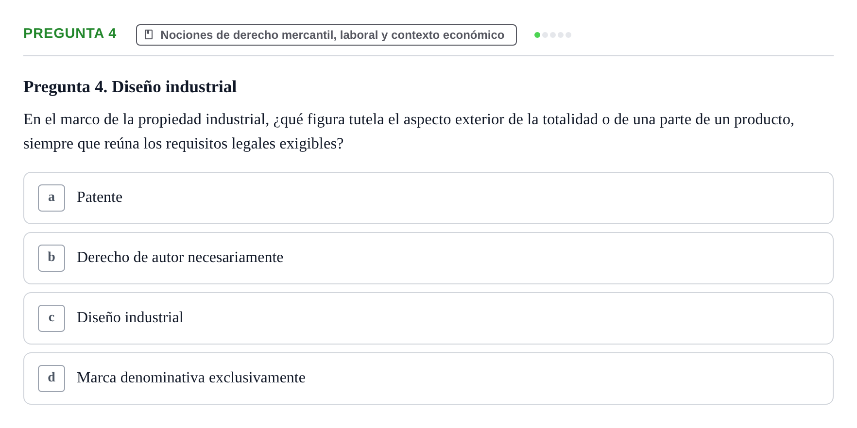 Enunciado: Pregunta 4