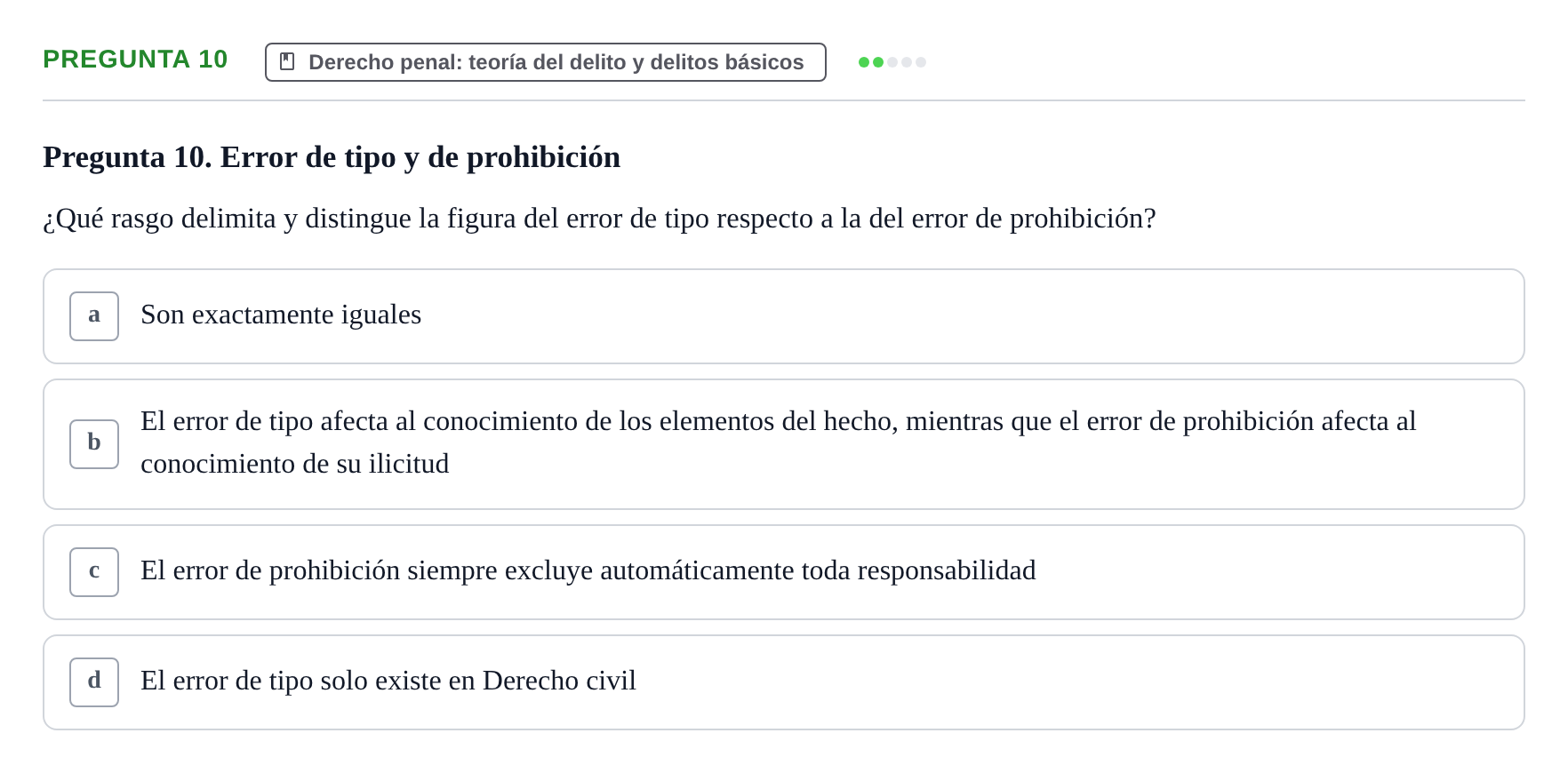 Enunciado: Pregunta 10