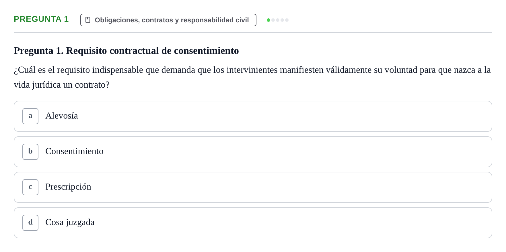 Enunciado: Pregunta 1
