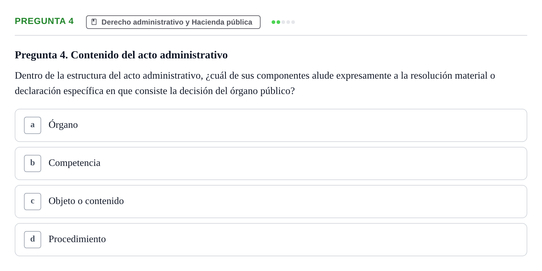 Enunciado: Pregunta 4