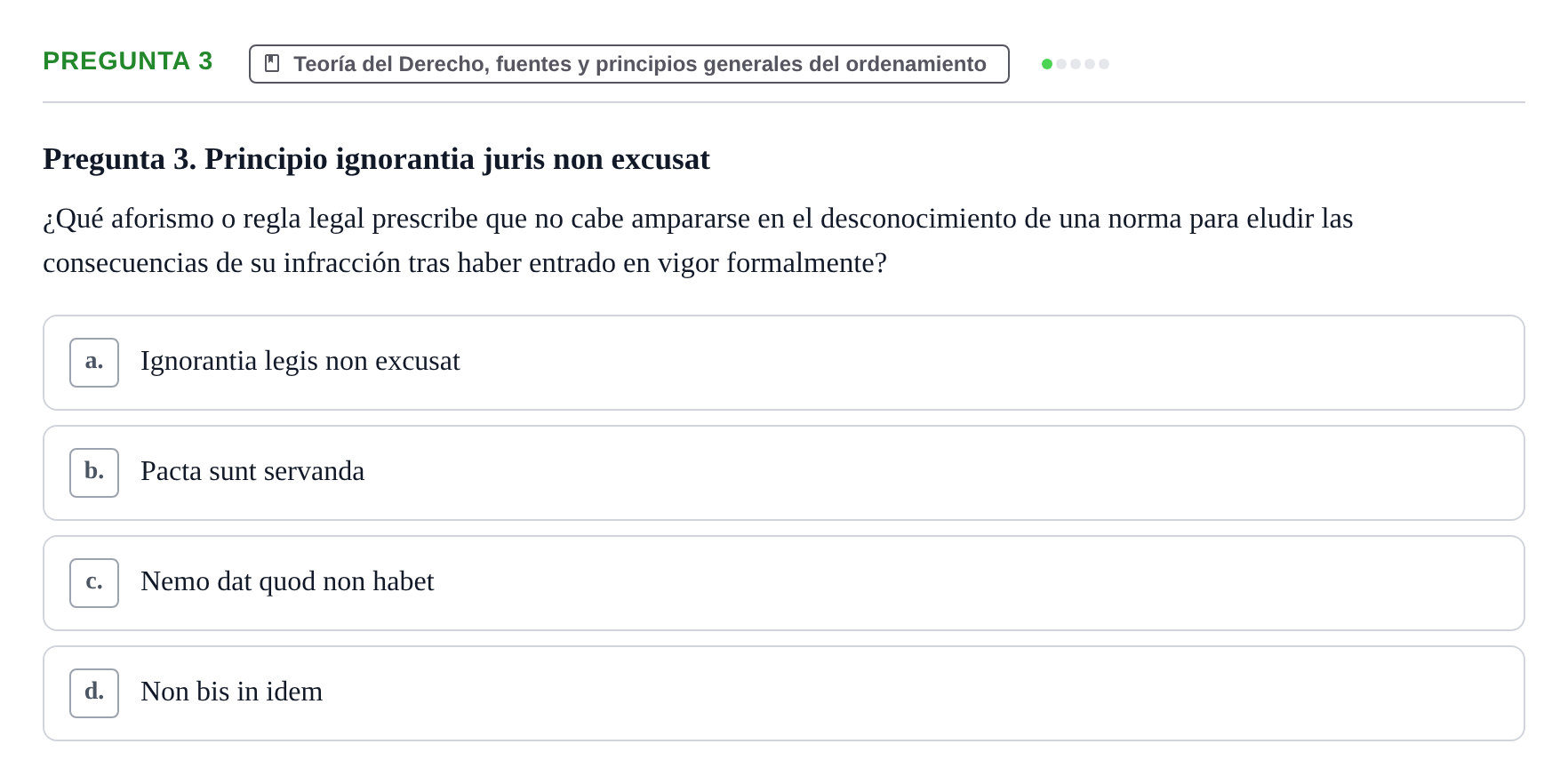 Enunciado: Pregunta 3