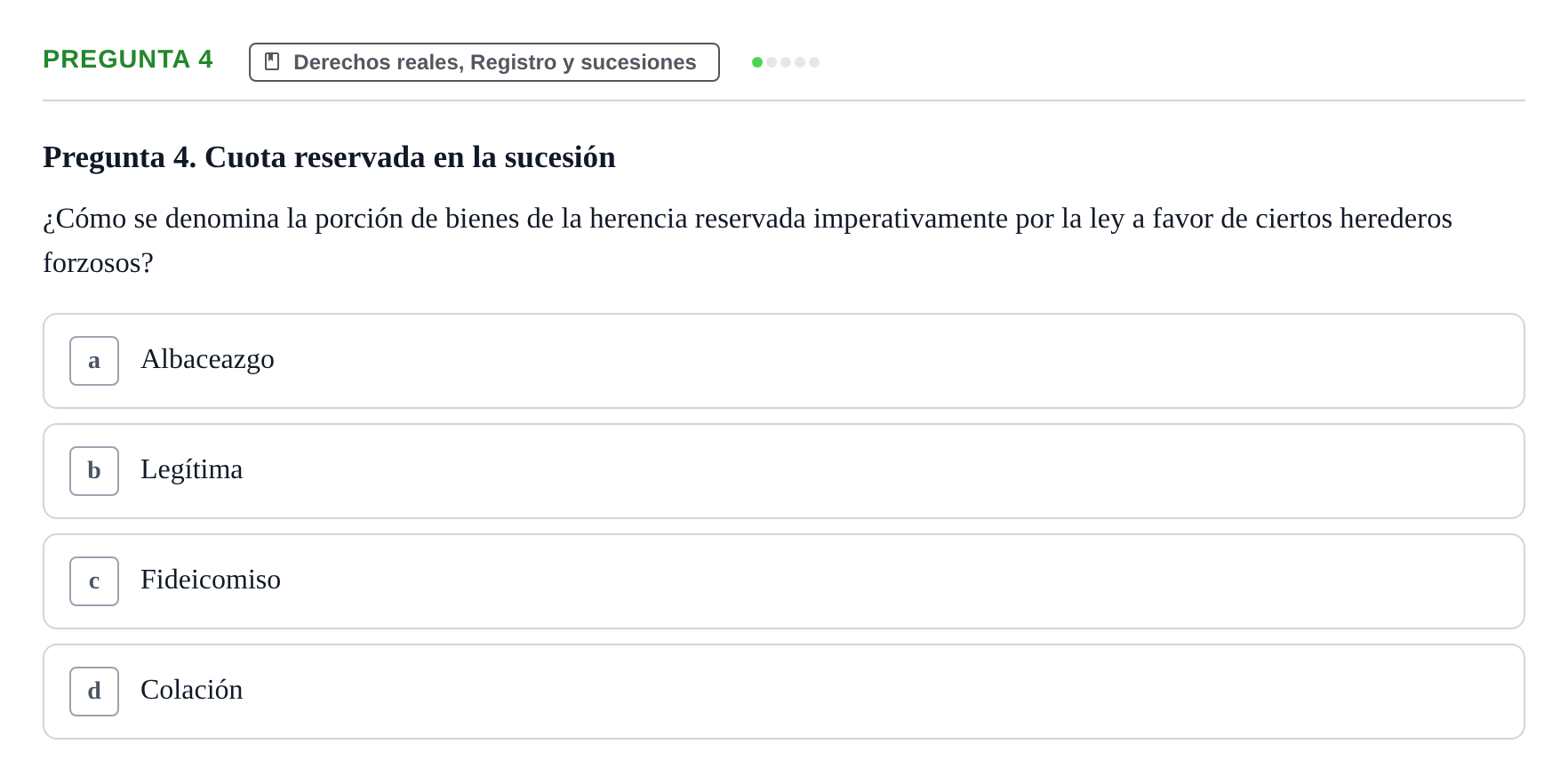 Enunciado: Pregunta 4