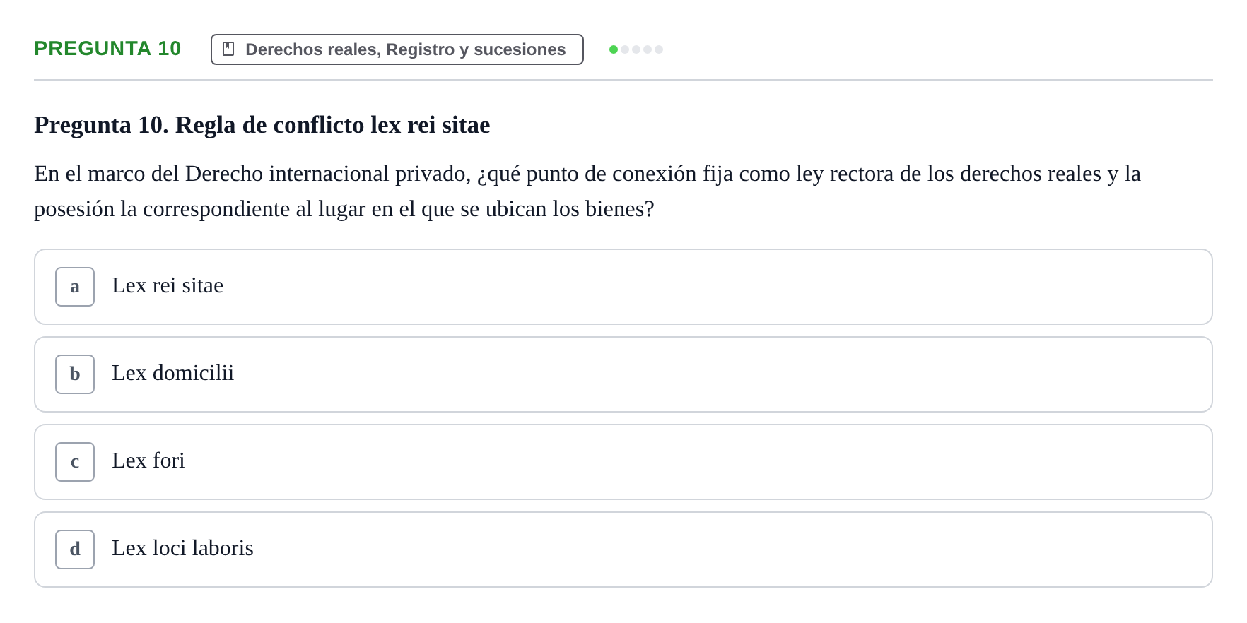 Enunciado: Pregunta 10