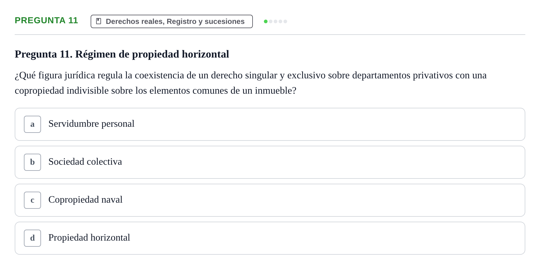 Enunciado: Pregunta 11