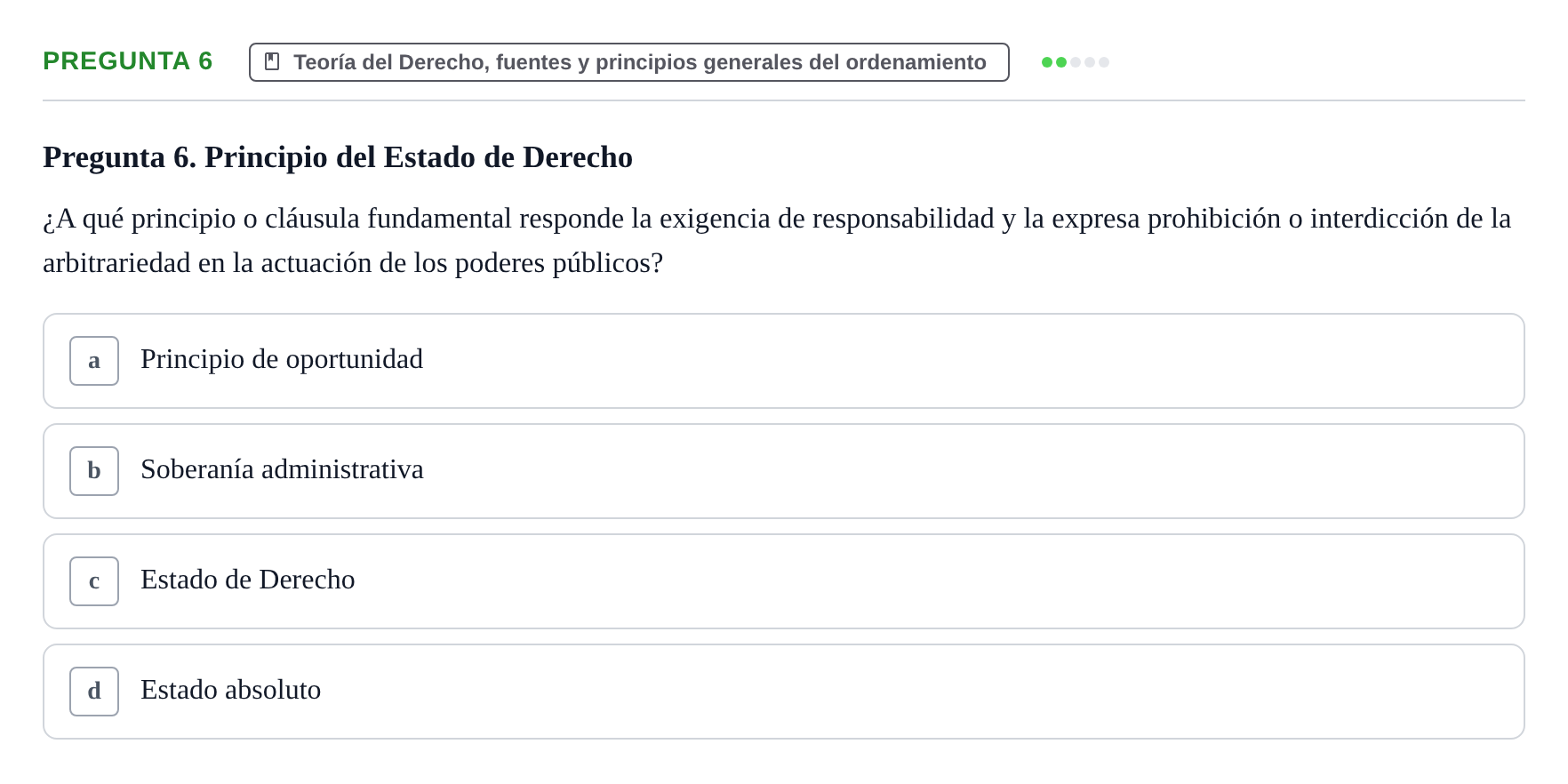 Enunciado: Pregunta 6