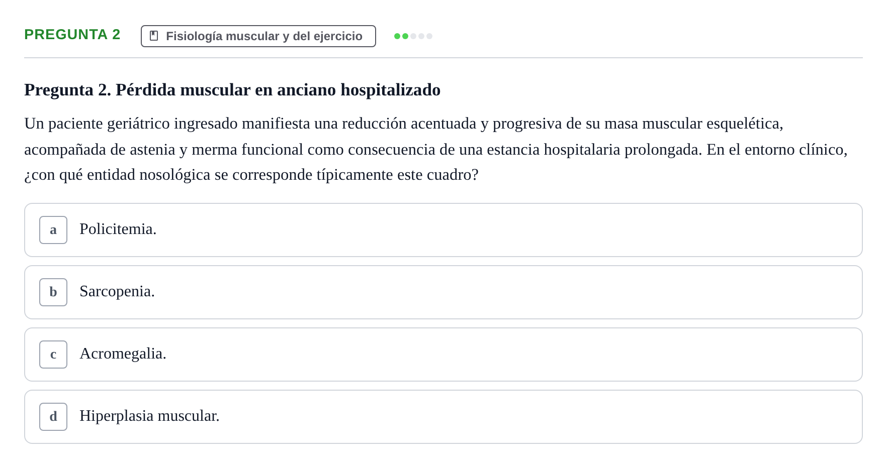 Enunciado: Pregunta 2