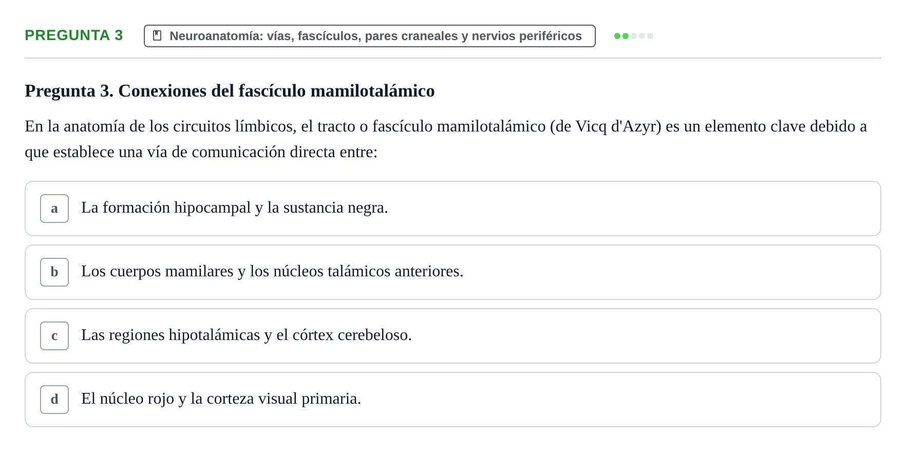 Enunciado: Pregunta 3