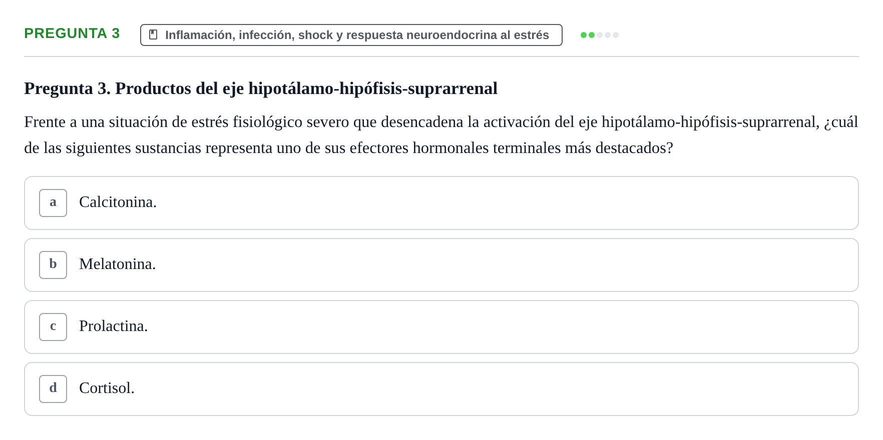 Enunciado: Pregunta 3
