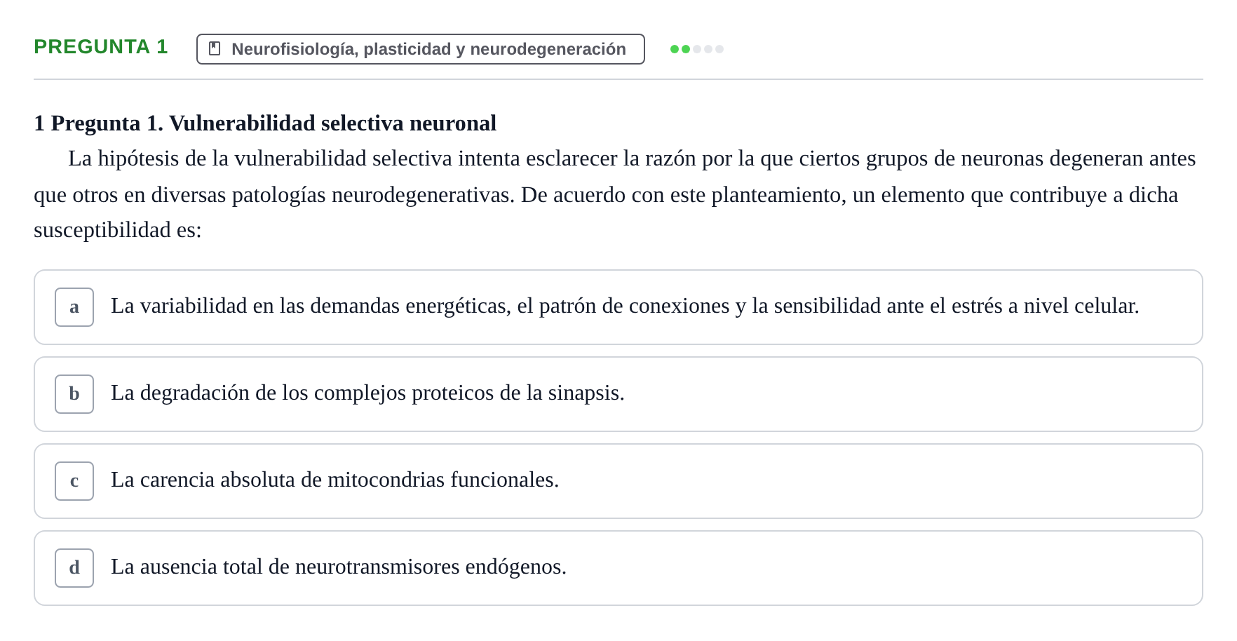 Enunciado: Pregunta 1