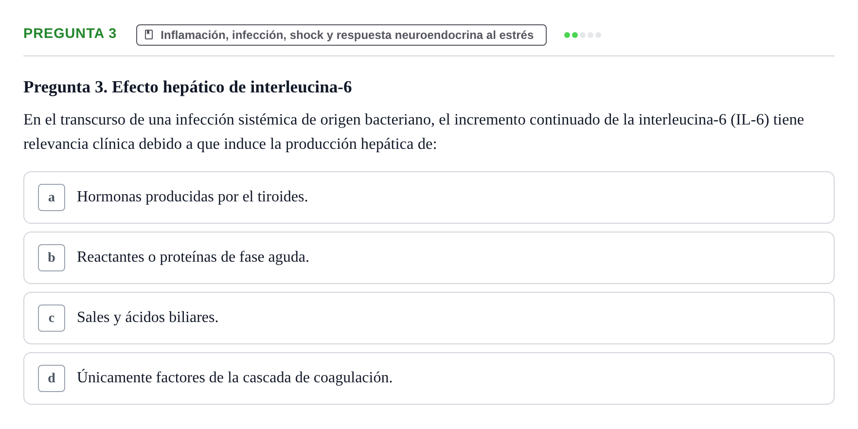 Enunciado: Pregunta 3