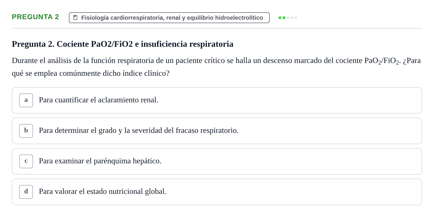 Enunciado: Pregunta 2