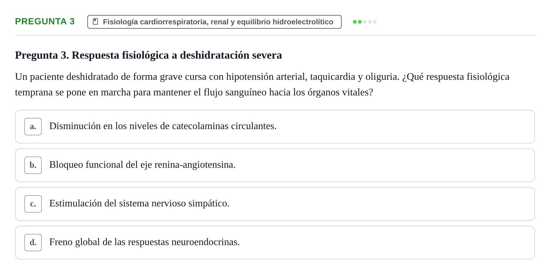 Enunciado: Pregunta 3
