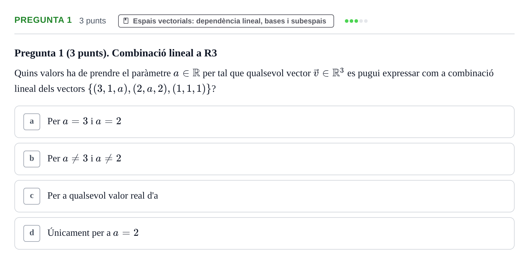 Enunciado: Pregunta 1 · Matemàtiques I UB 2016