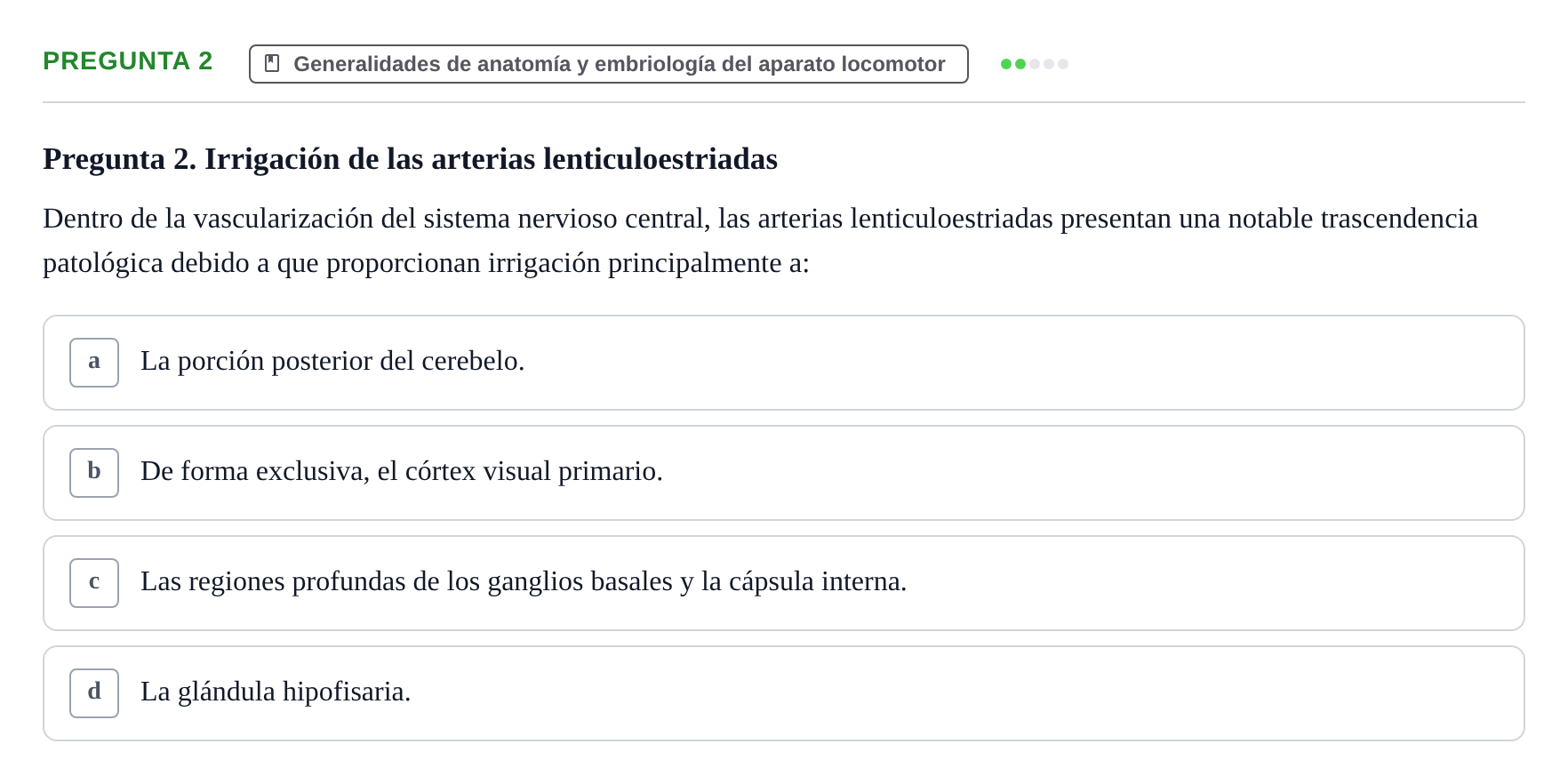 Enunciado: Pregunta 2