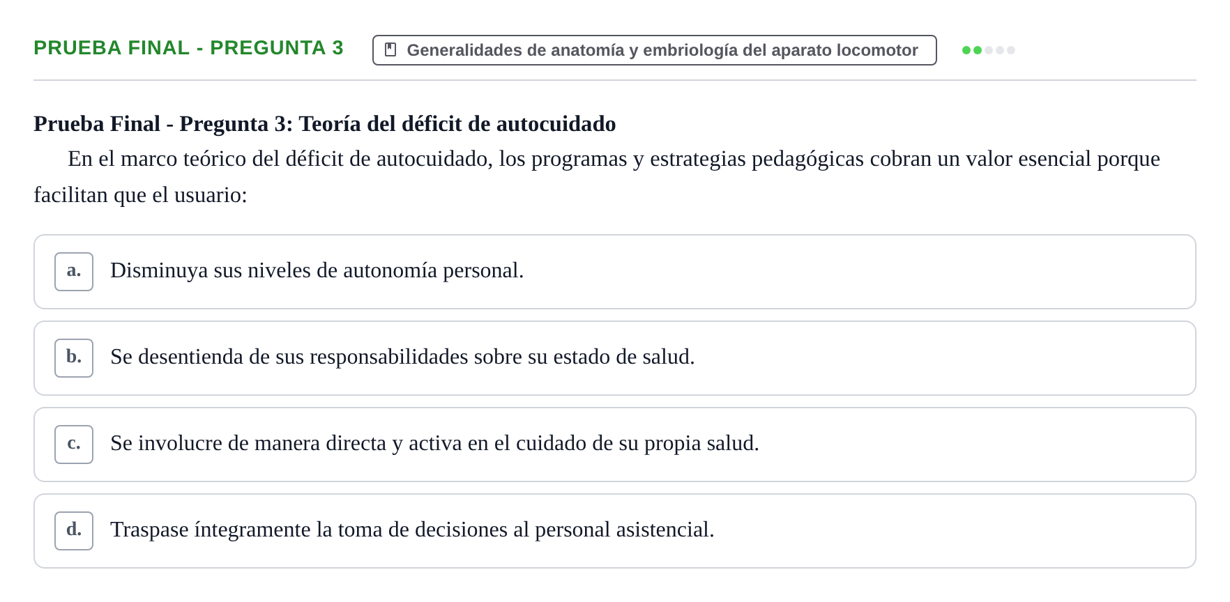 Enunciado: Prueba Final - Pregunta 3