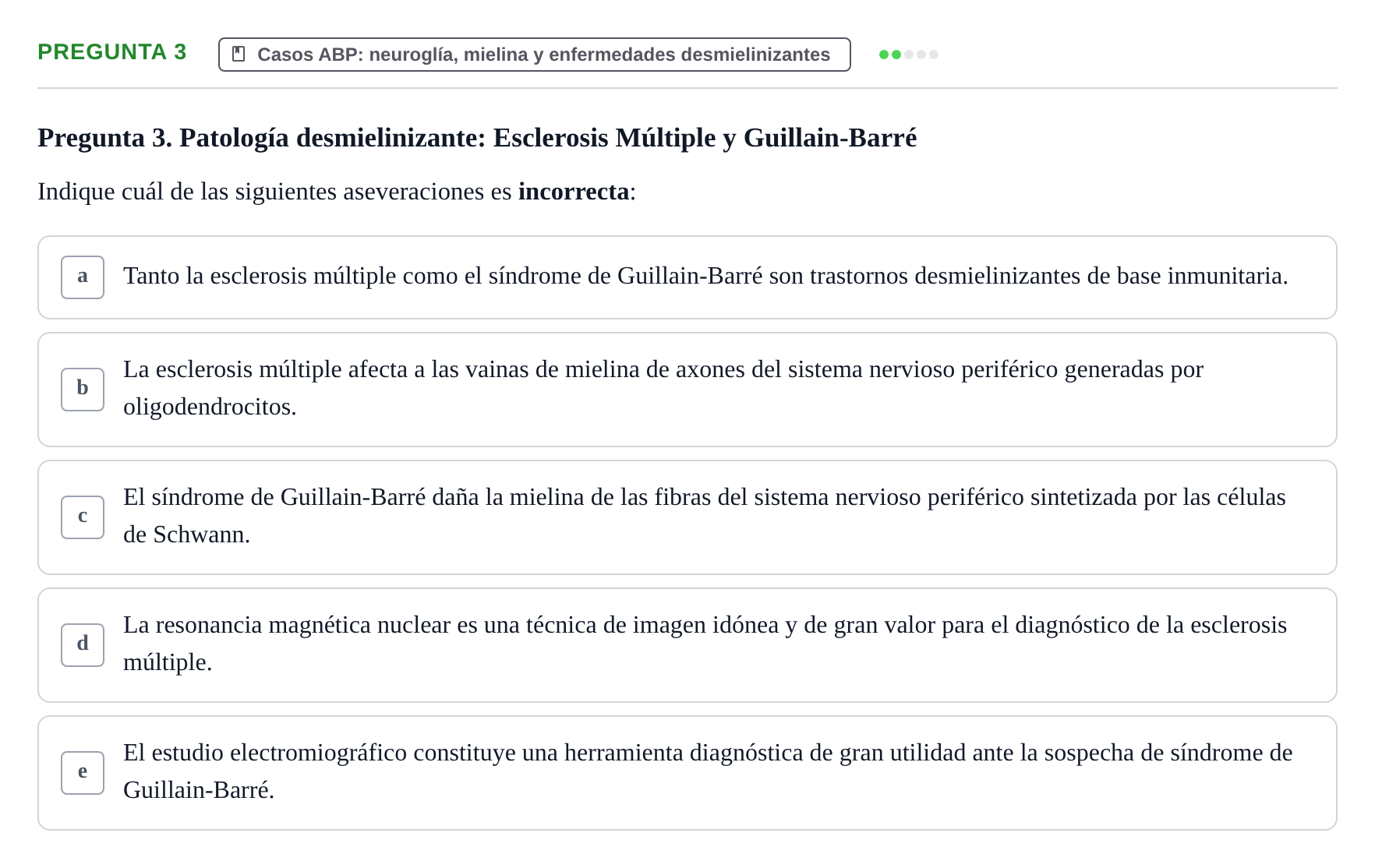 Enunciado: Pregunta 3 · Bases de la Investigación y Documentación URV Examen de Bases de la Investigación y Documentación