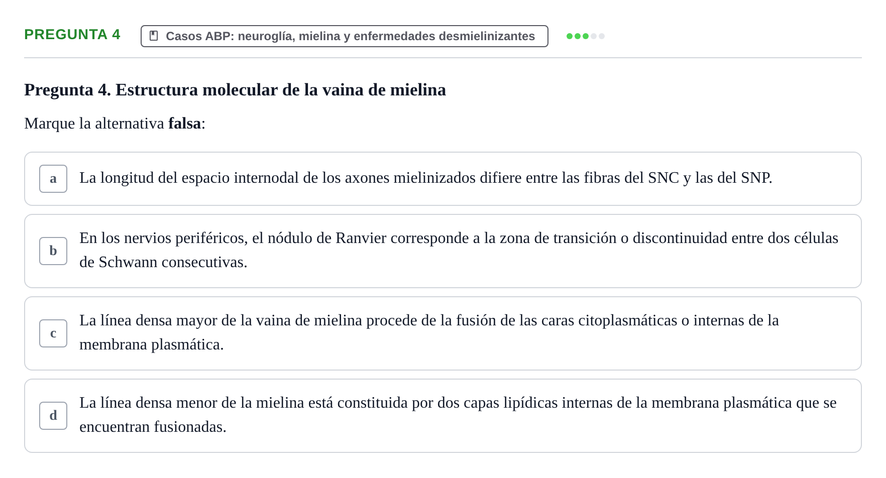 Enunciado: Pregunta 4 · Bases de la Investigación y Documentación URV Examen de Bases de la Investigación y Documentación