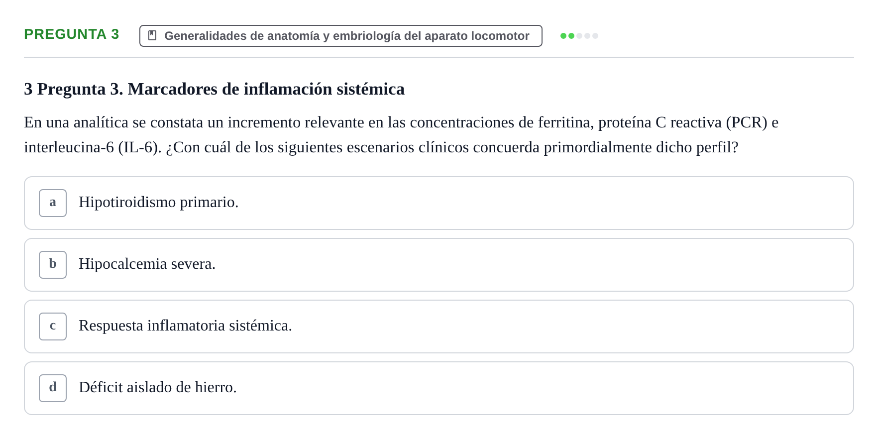 Enunciado: Pregunta 3