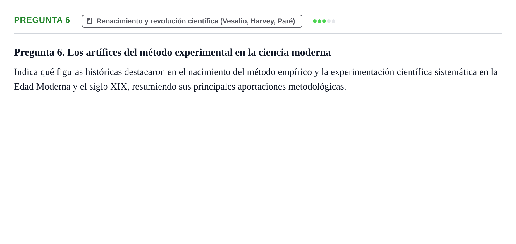 Enunciado: Pregunta 6 · Bases de la Investigación y Documentación URV 2024