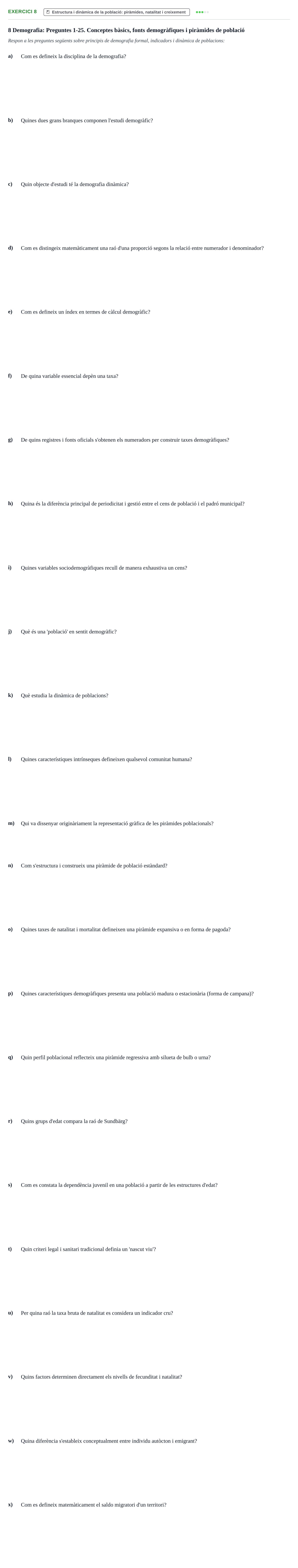 Enunciado: Ejercicio 8 - Estructura i dinàmica de la població: piràmid… · Introducción a la Salud, Antropología, Demografía. Historia de la Medicina UB 2016