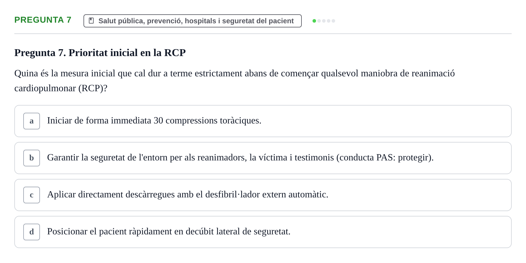 Enunciado: Pregunta 7 · Introducción a la Salud, Antropología, Demografía. Historia de la Medicina UB 2012