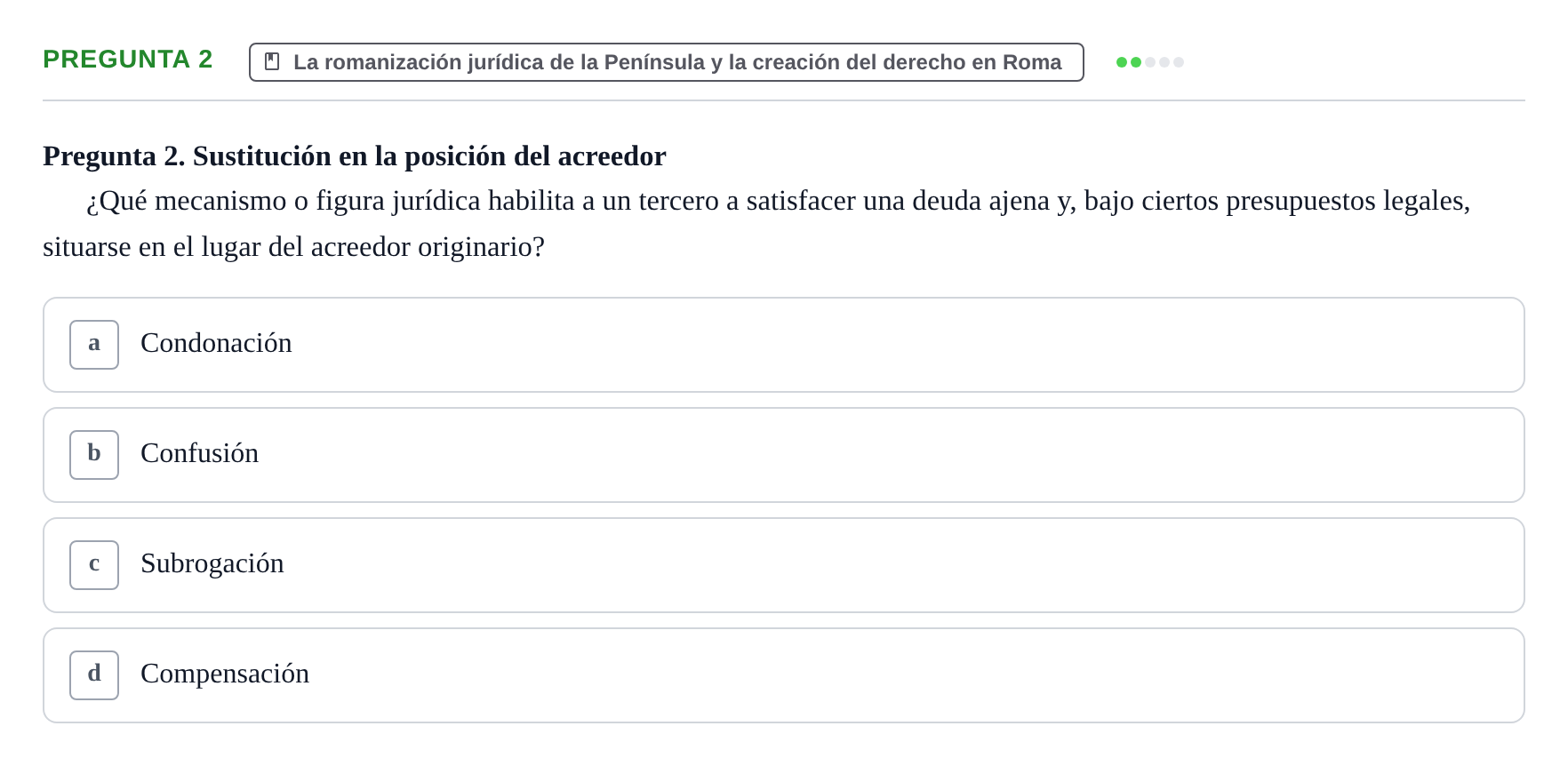 Enunciado: Pregunta 2