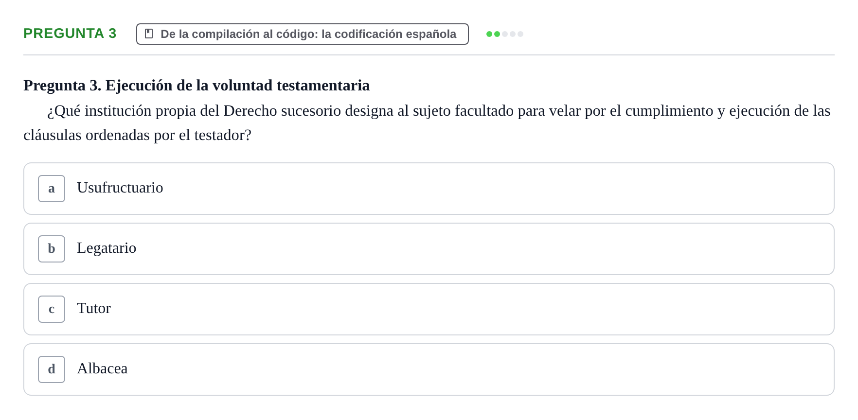 Enunciado: Pregunta 3