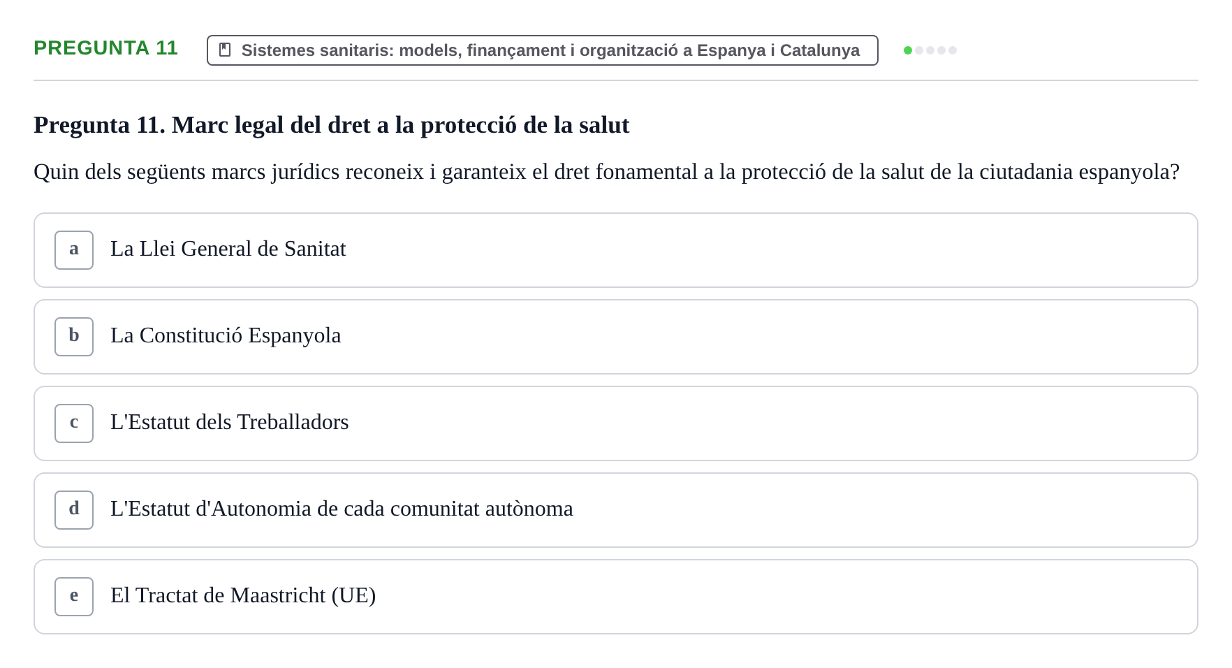 Enunciado: Pregunta 11 · Introducción a la Salud, Antropología, Demografía. Historia de la Medicina UB 2016