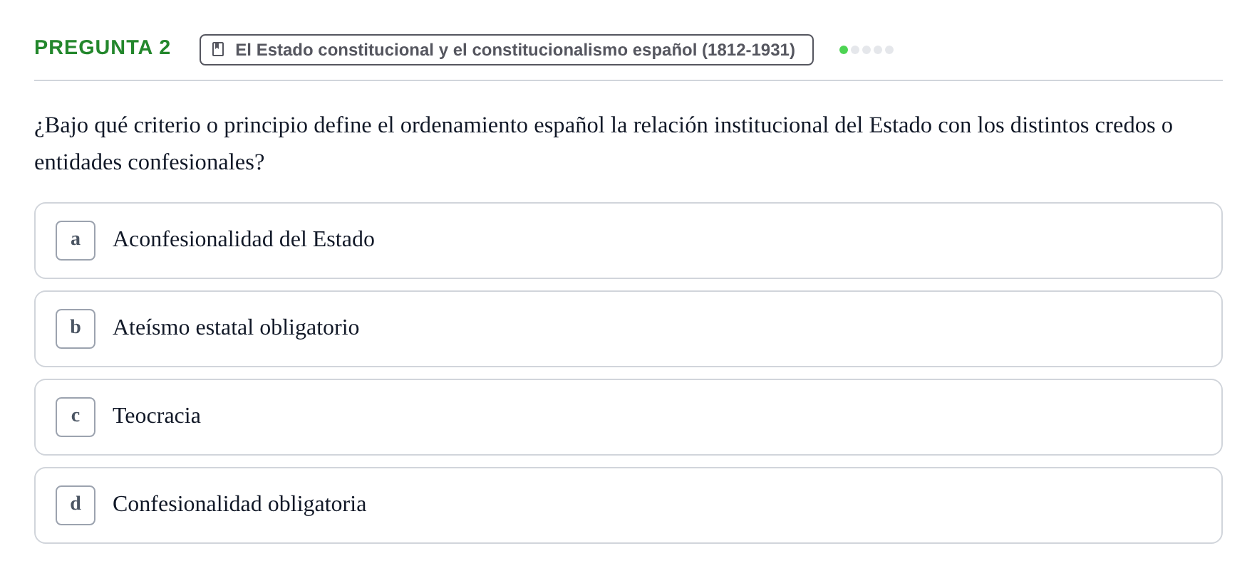 Enunciado: Pregunta 2