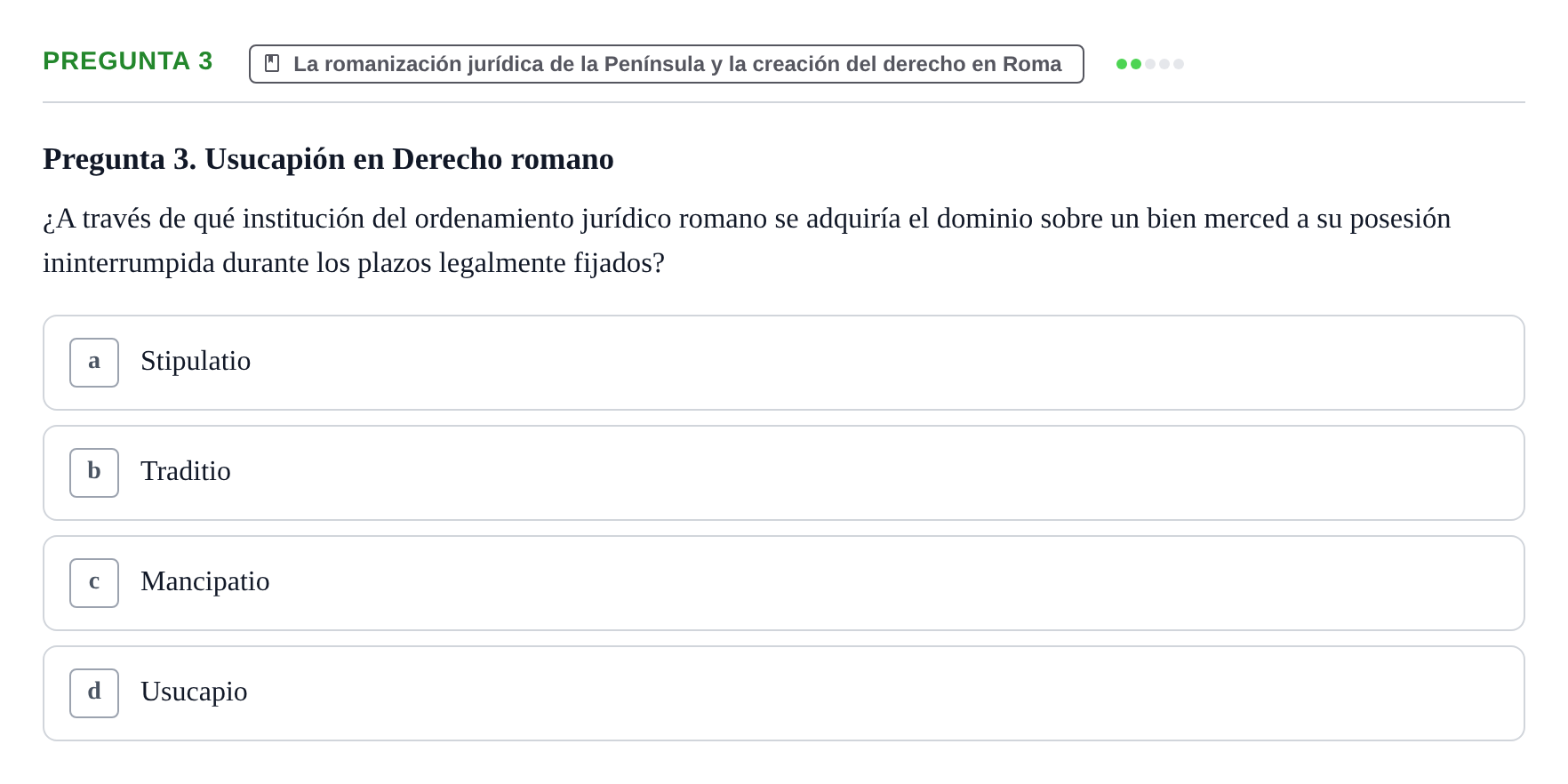 Enunciado: Pregunta 3